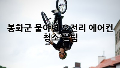 봉화군 물야면 오전리 에어컨 청소 꿀팁 🏡✨